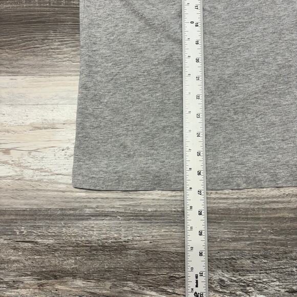 Vintage 90s Polo Ralph Lauren Heather Gray Mens XL Pony Logo Blank T-Shirt - Picture 4 of 7